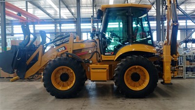 적재 굴착기 유압 안내하는 4개의 바퀴 조타 4×4